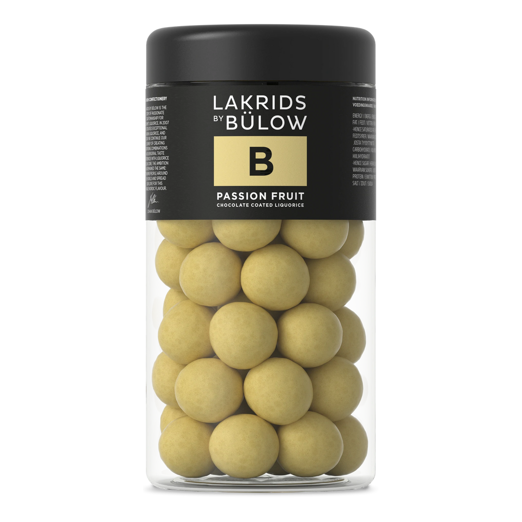 REGULAR B - PASSION FRUIT (295g) – Lakrids By Bülow